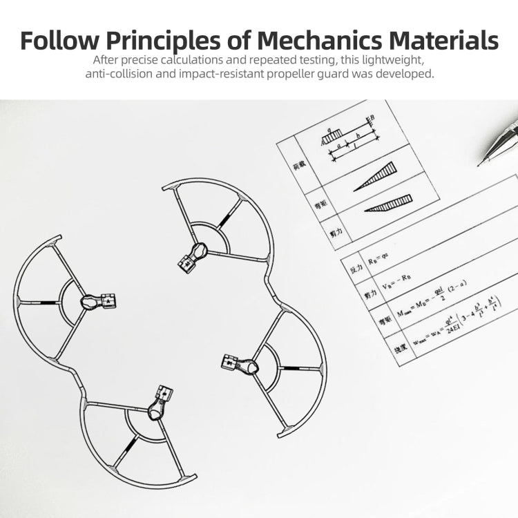 For DJI Air 3S / 3 Sunnylife Propellers Guard Protector Integrated Shielding Rings Quick Release Anti-Collision Props Safe Ring For DJI Air 3S / 3 Sunnylife Propellers Guard Protector Integrated Shielding Rings Quick Release Anti-Collision Props Safe Ring